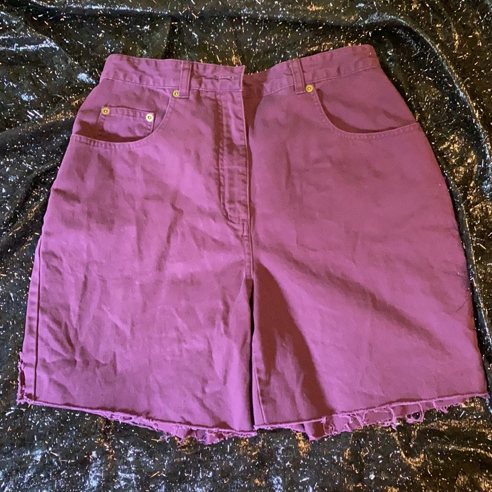 High Waisted Mom Jean Shorts